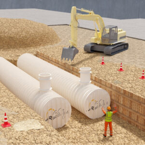 Емкость для канализации 165 м3